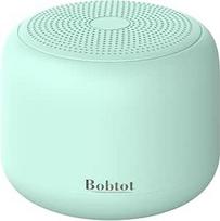 "Bobtot" nešiojamasis "Bluetooth" garsiakalbis, belaidis vandeniui atsparus garsiakalbis su garsiu stereofoniniu garsu, 15 val. atkūrimo laikas, įkraunama baterija, įmontuotas mikrofonas su dirželiu (žalias)