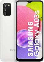 "Samsung Galaxy A03S" išmanusis telefonas 32GB "Android 11 OctaCore 2,3 GHz "Mediatek Helio P35 b" baltos spalvos