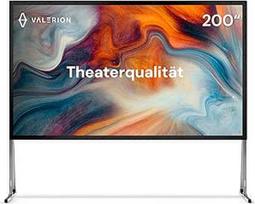 200" nešiojamasis 4K/8K lauko audeklas su stovu, 3 sluoksnių matinis baltas PVC, 16:9 formatas, 1,3 Gain, sulankstomas, apsaugotas nuo raukšlių, atsparus vėjui, įskaitant nešiojimo krepšį