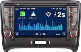 Automobilinis radijo imtuvas "Audi TT MK2 8J 2006-2014" su belaidžiu "CarPlay" ir "Android Car", "Linux System 2S Quick Start", OEM garso kokybė, IPS jutiklinis ekranas, "Bluetooth", RDS radijas, valdymas vairu