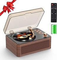 CD grotuvas Nešiojamasis "Bluetooth": Kegaudio radijo imtuvas su CD grotuvu Nešiojamasis su garsiakalbiu Nuotolinio valdymo pultas Palaiko USB/AUX atkūrimą Ausinių lizdas Riešutmedžio mediena