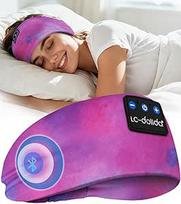 LC-dolida Miego ausinės "Bluetooth" sportinės ausinės, belaidės miego ausinės, 15+ valandų trukmės lengvas miego ausinukas su HiFi stereo, ergonomiški technikos įtaisai