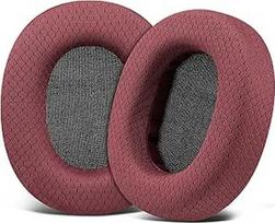 SOULWIT Tinklelio audinio pakaitiniai ausų įdėklai "Sony" MDR-7506 MDR-V6 MDR-V7 MDR-CD900ST monitoriaus ausinėms su triukšmo izoliacijos putomis