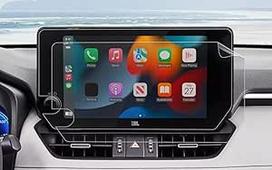 Tinka 2023 2024 2025 Toyota RAV4 Hybrid PHEV GR Sport Navigation ekrano apsauga, 10,5 colių multimedijos ekrano nano plastiko ekrano apsauga 6H atspari įbrėžimams [2 vnt.]