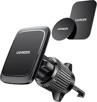 UGREEN Mobiliojo telefono laikiklis automobilyje Magnetas Mobiliojo telefono magnetinis laikiklis Ventiliacija Išmanusis telefonas Magnetinis laikiklis, suderinamas su iPhone 15 Pro Max Plus 14 13 Galaxy F34 S23 Ultra Huawei Mate 60 Pro Redmi K60