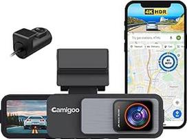 X30 Pro - Dviguba automobilinė vaizdo kamera - Ultra 4K ir Full HD - Priekinė ir užpakalinė kamera - WLAN ir GPS - 3 Zoll su programėle - 64GB SD kortelė - Kilpa - G jutiklis - Tinkamas vertikaliems stebėjimams