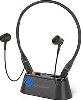 "Avantree Loop Dock" - "Auracast" ir "Bluetooth" kaklo juostos ausinės su įkrovimo stotele, mažo vėlavimo, 3 ekvalaizerio režimai su aiškiu balsu, patogios televizoriui, kompiuteriui ir telefonui