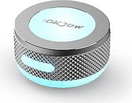 "Bluetooth" garsiakalbis su spalvotais LED kvėpavimo žibintais, nešiojamasis paviršiaus vibracijos garsiakalbis, 360° erdvinis garsas namams, lauke ir vakarėliams