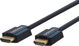 "Clicktronic Casual" didelės spartos HDMI kabelis su Ethernet (4K Ultra HD, 3D-TV, ARC) 1 m