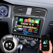 "Dynavin" automobilinė radijo navigacijos sistema, skirta "VW Golf 7 Passat B8 Tiguan Polo Skoda Octavia Superb", 9/10,1 colių OEM radijo imtuvas su "Bluetooth", pritaikytas DAB+, suderinamas su "Carplay" ir "Android Car