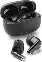 "Music Sound Drift" "Bluetooth" ausinės į ausis, belaidės, su kompaktišku spalvingu dėklu, automatinis susiejimas, jutiklinis valdymas, iki 22 valandų atkūrimo laikas, juodos spalvos