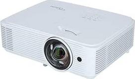 "Optoma H117ST" trumpo atstumo projektorius su 3800 liumenų, 3D ekranu ir žaidimų režimu namų kinui