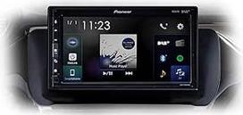 "Pioneer" SPH-EVO62DAB-208 žiniasklaidos centras, skirtas "Peugeot 208/2008" - 6,8 colių jutiklinis ekranas, 1,5 A greitojo įkrovimo USB, "Apple CarPlay", "Android Car", DAB/DAB+ skaitmeninis radijas, "Bluetooth", 13 juostų ekvalaizeris
