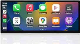 "Road Top CarPlay" ekranas, 12,3 colių automobilinis radijo imtuvas "Audi A6/A7" 2016-2018 m. su MIB sistema, automobilinis radijo imtuvas su siauru rėmeliu, skirtas "CarPlay"/"Android Auto"/"MirrorLink