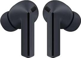 "Samsung Galaxy Buds3 FE", belaidės vidinės ausinės su minkštu permatomu dėklu, subalansuotas garsas, 360 garsas, aktyvus triukšmo slopinimas ir aiškus skambutis, dirbtinio intelekto ausinės su "Gemini", juodos spalvos