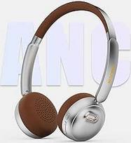 "Sirius" "Bluetooth Retro" ausinės "OverEar" su triukšmo slopinimu, 70 valandų veikimo trukmė, belaidės ANC/ENC ausinės, lengvos, su integruotu mikrofonu, skirtos vaikams, studentams, sportui, treniruoklių salei (sidabrinės spalvos)