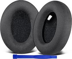 "SOULWIT Microsuede" pakaitinės ausinių pagalvėlės "Sony WH-1000XM4" (WH1000XM4) ausinėms su triukšmą izoliuojančiomis putų pagalvėlėmis, ypač storos, netrukdančios jutikliui