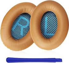"TesRank" ausų pagalvėlės "Bose QuietComfort 35 ii" ir "QuietComfort 35" Pakaitinės profesionalios ausų pagalvėlės "Bose QC35 ii" QC35 QC35 QC25 QC15 QC2 AE2 AE2i AE2w "SoundTrue" ir "SoundLink" ausinėms - chaki spalvos