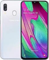 2019 m. "Samsung Galaxy A40 Dual SIM 64GB" - baltas (atnaujintas)