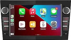 Automobilinis radijas, suderinamas su "Wireless Carplay"/"Android Car", skirtas "Vauxhall Antara Zafira Corsa Vivaro Combo", su 7 colių jutikliniu ekranu/Bluetooth/Mirror Link/FM/AM/USB/High Performance, juodas