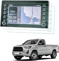 BIXUAN 8 colių PET navigacijos ekrano apsauga, suderinama su "Toyota Hilux" AN120/AN130 2021-2025 ekrano apsauga Skaidri nano apsauginė plėvelė [2 nano plėvelių pakuotės]