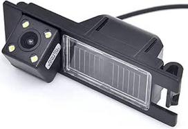 HD CCD vandeniui atspari automobilio galinio vaizdo kamera su 4 šviesos diodais, skirta Alfa Romeo 156 159 166 147 Brera Spider 05