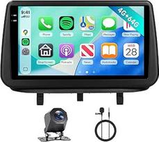 Hodozzy Automobilinis radijas 4G + 64G, skirtas Opel Meriva B 2009-2014 Android 9 colių InCell jutiklinio ekrano automobilinis radijas Din2 Navi Carplay Belaidis Android automobilis, radijas 2 DIN Bluetooth DSP WiFi radijas FM RDS atbulinės eigos kamera