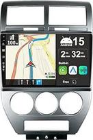 JOYX Android 13 IPS automobilinis radijas, tinkamas Jeep Compass 1 MK (2006-2010 m.) - Integruotas belaidis CarPlay Android automobilis - atbulinės eigos kamera - 2G + 32G - 10.1 colių 2 DIN - DAB vairo valdymas 4G WiFi
