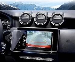LUWU 2 Stück Kompatibel mit Dacia Duster 2022 2023 2024 Navigation Schutzfolie 8 Zoll Nano Displayschutzfolie 6H Kratzfest Duster 2023 Infotainment System GPS Navi Folie Zubehör