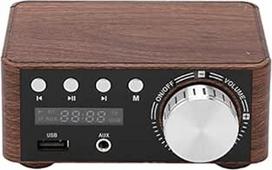 Mini "Bluetooth 5.0" galios stiprintuvas DC9V-24V dvigubas 50W kanalas 2.0 Stereo HiFi skaitmeninis stiprintuvas USB namų garsiakalbis su USB įvestimi namų HiFi stereofoniniam garsiakalbiui