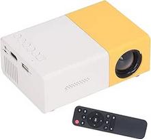 Nešiojamasis kino projektorius, TFT LCD ekranas su 1920 x 1080 skiriamąja geba ir 24 60 colių milžinišku ekranu, itin šiltas projektas, veikiantis 30 000 valandų