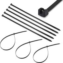 TERF® Kabelbinder mit Metallzähnen, 370 mm x 4,8 mm, robuste Nylon-Kabelbinder, sichererer selbstschließender Mechanismus, Kunststoffbinder für Zuhause, Büro, Garten, Werkstatt, Lager, Heimwerker