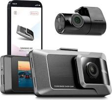 THINKWARE ARC Dash Cam automobilinė kamera, 3x energijos taupymo režimas, 1440P+1440P "Wi-Fi" priekyje ir gale, ypač geras naktinis matymas, 24/7 parkavimo režimas (nemokama 32GB kortelė, laidinis, 12 V kabelis, GPS)