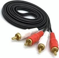 TV AV kabelis AV kabelis 1,5 m 2RCA į 2RCA garso ir vaizdo skirstytuvo adapterio jungtis garso ir vaizdo LCD televizoriui HDTV