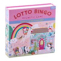 Magnetinis žaidimas bingo loto, Vaivorykštės fėja Magnetinis žaidimas bingo loto, Vaivorykštės fėja