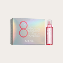 MASIL 8 seconds salon hair repair ampoule – greito poveikio atkuriamasis plaukų skystis ampulėse MASIL 8 seconds salon hair repair ampoule – greito poveikio atkuriamasis plaukų skystis ampulėse