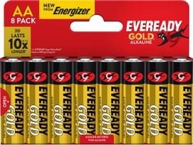 Energizer battery Eveready Gold AA DHP8