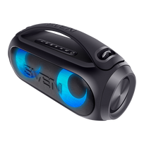 Speaker SVEN PS-380, black (40W, Waterproof (IPx5), TWS, Bluetooth, FM, USB, 3000mA*h)