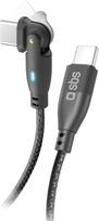 SBS cable USB-C - USB-C Flexy 60W 1m
