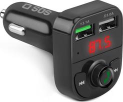 SBS FM transmitter/car charger 2xUSB 15W