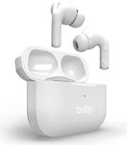 SBS wireless earbuds Air Kab Max TWS, white