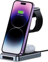 Tech-Protect wireless charger A26 3in1 QI15W, black