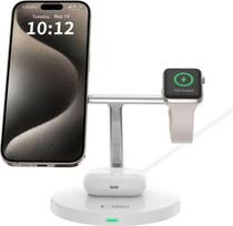 Tech-Protect wireless charger A35 3in1 Magnetic MagSafe QI15W, white