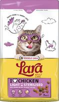 Versele-Laga Lara Adult Care Light Sterilised Chicken - dry cat food - 7kg