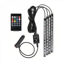 Automobilio salonas RGB LED lemputė.
