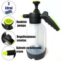 Rankinis slėginis sodo purkštuvas 2L (skaidrus)