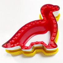 Dinozaurų formų sausainių formelės