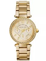 Moteriškas laikrodis MICHAEL KORS MK6056 MINI PARKER (zm540d) + DĖŽUTĖ