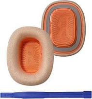 "AirPods Max" ausinių "AirPods Max" ausų pagalvėlės su patogiu tinkleliu ir elastinga atminties kempine (oranžinė spalva)