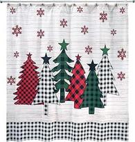 "Avanti Linens Tis The Season Collection" dušo užuolaida, įvairiaspalvė